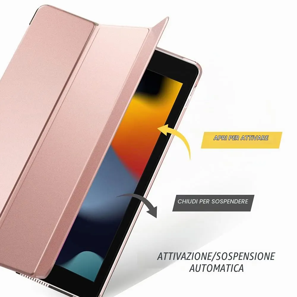 MoKo Cover for iPad 9th/8th/7th Gen 10.2 inch, Oro Rosa - immagine 5