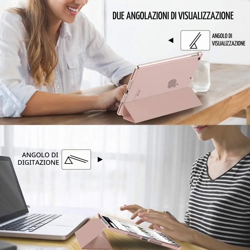 MoKo Cover for iPad 9th/8th/7th Gen 10.2 inch, Oro Rosa - immagine 6