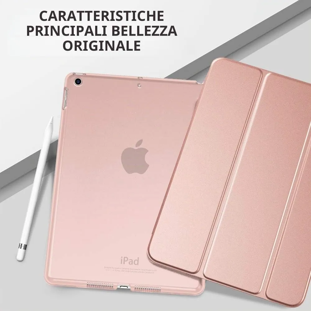 MoKo Cover for iPad 9th/8th/7th Gen 10.2 inch, Oro Rosa - immagine 9