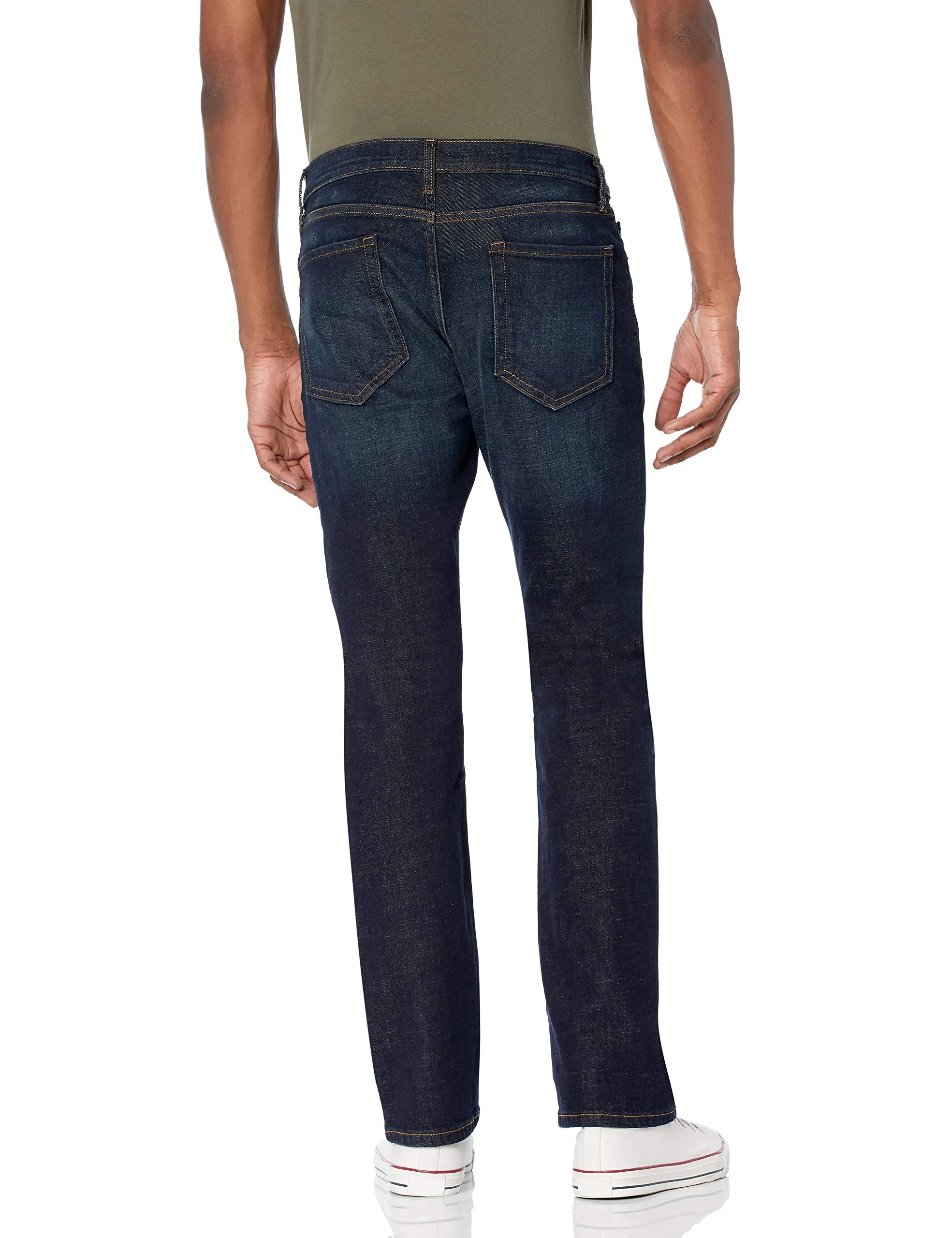 Amazon Essentials Slim Fit Jeans, Indaco Scuro, 35W / 29L - immagine 3
