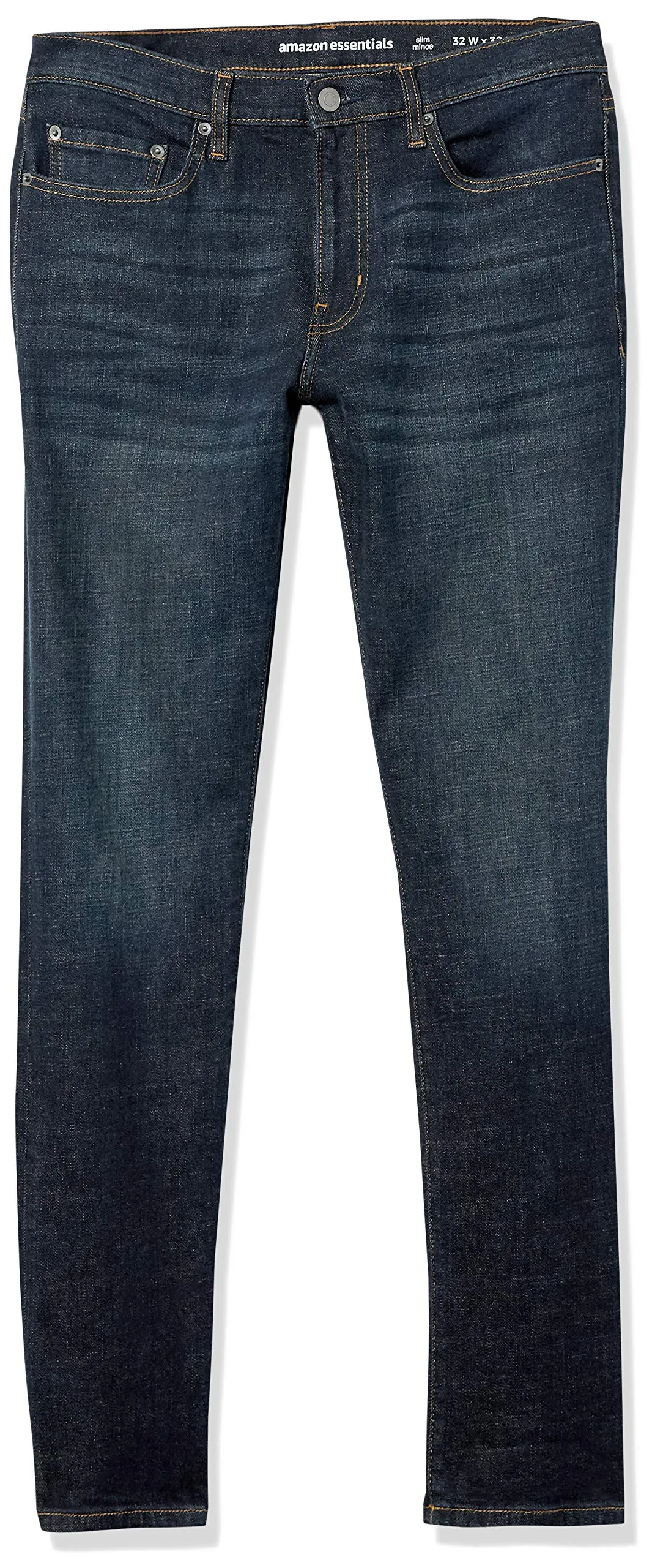 Amazon Essentials Slim Fit Jeans, Indaco Scuro, 29W / 29L - immagine 5