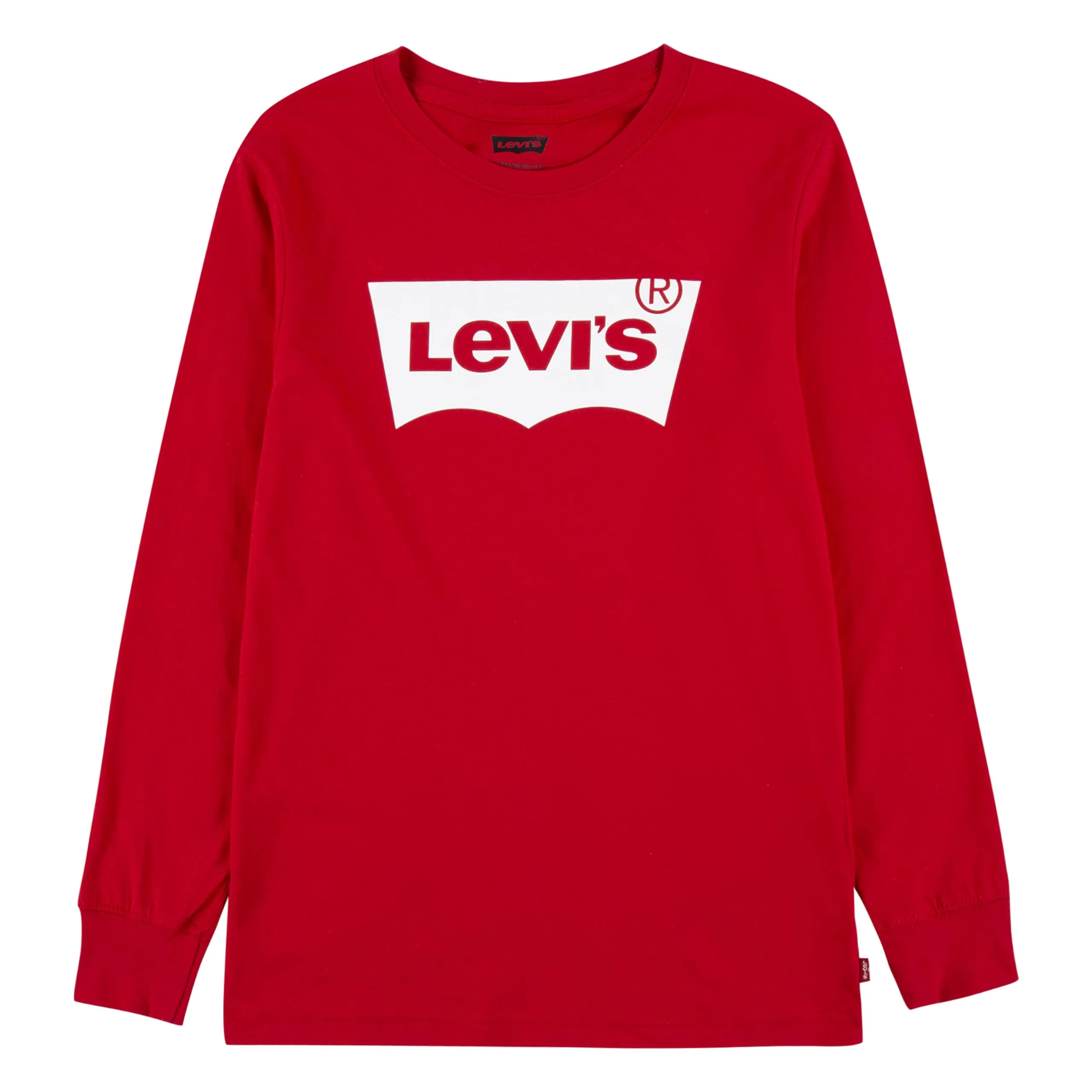 Levi's Lvb Long Sleeve Batwing Tee, Kids, Rosso (Superred), 10 anni - immagine 1
