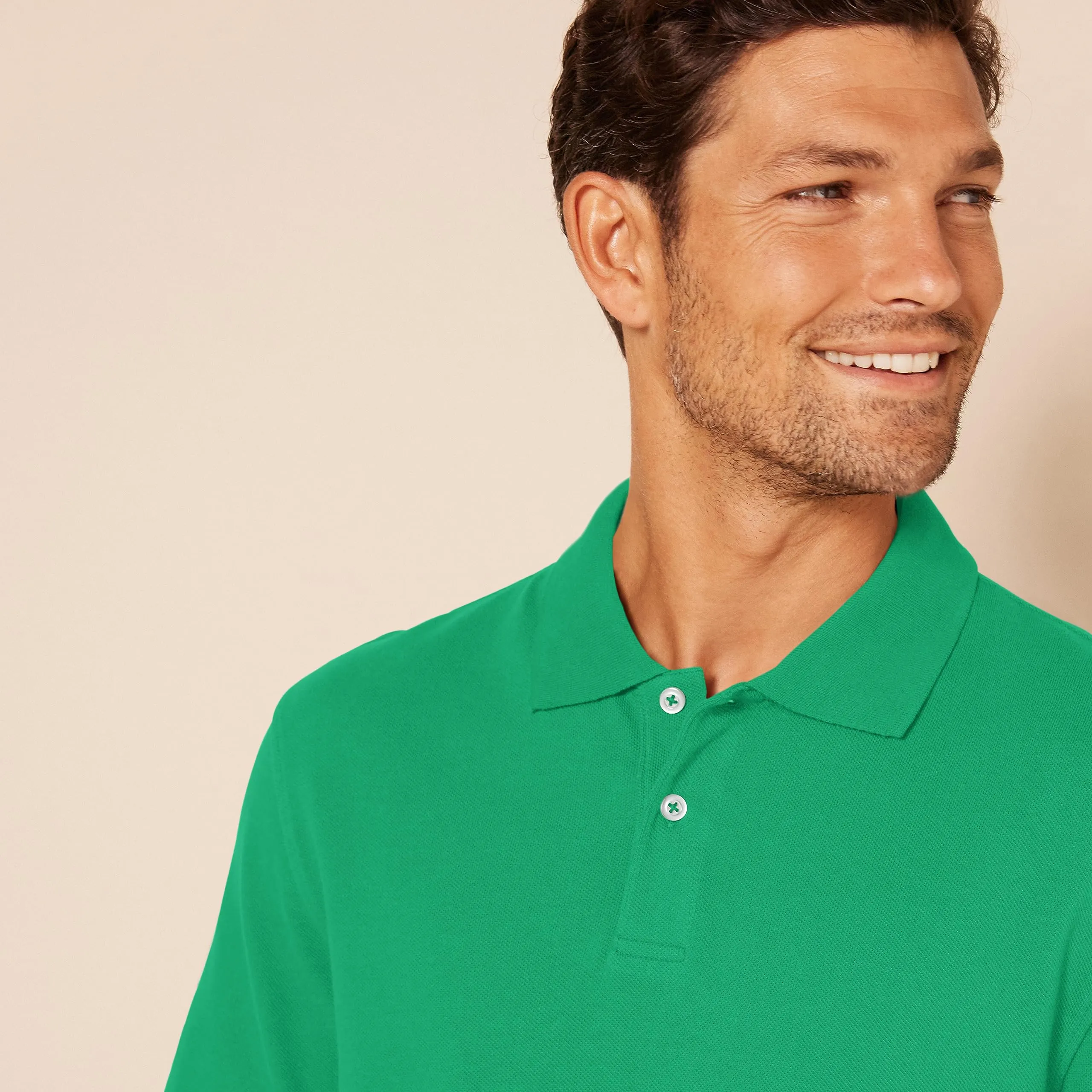 Amazon Essentials Polo in Piqué di Cotone Slim Uomo, Verde, XL - immagine 4