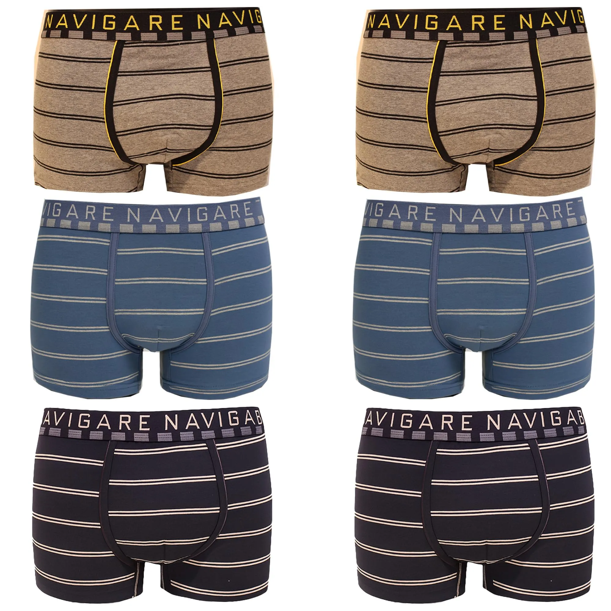 Navigare Boxer Uomo in Cotone Elasticizzato B21074, Taglia L - immagine 2