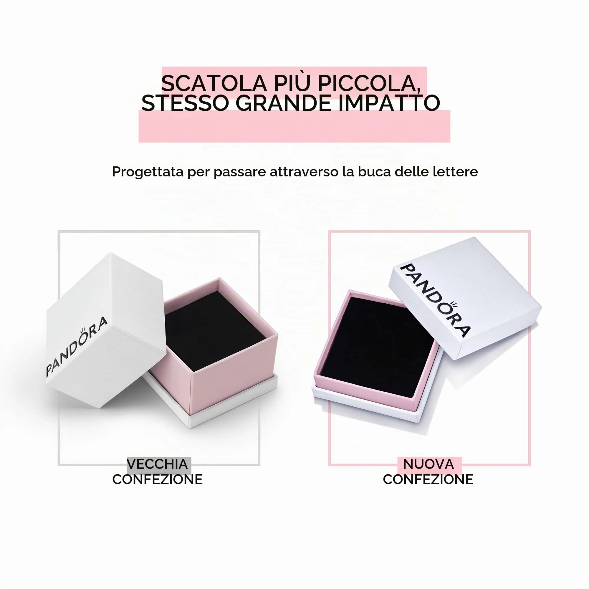 Pandora Timeless Eternity Anello in Argento Sterling con Zirconia Cubica Trasparente, 50 - immagine 3