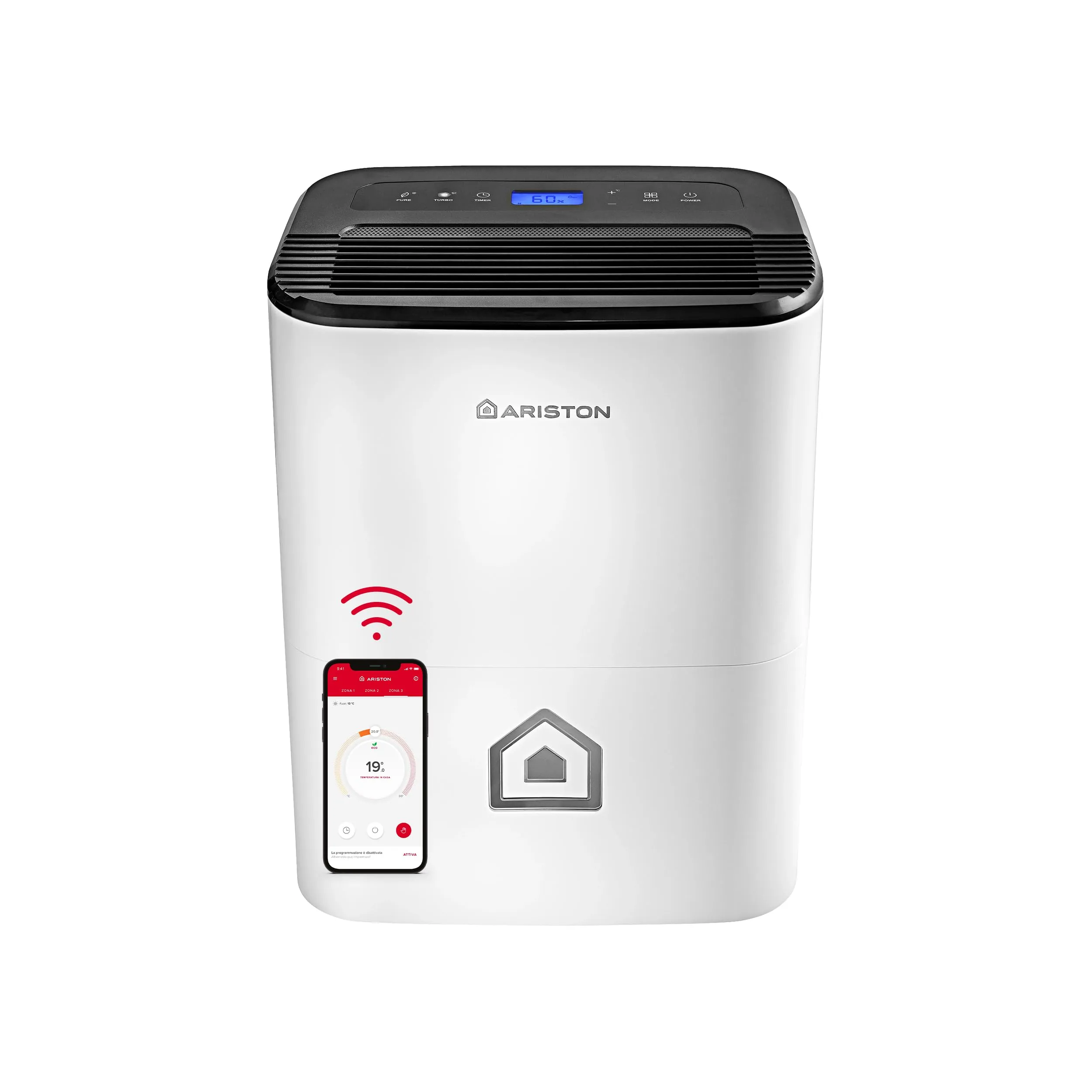 Ariston Deos 21NET Deumidificatore Portatile 21L per Ambienti fino a 50㎡ - immagine 1