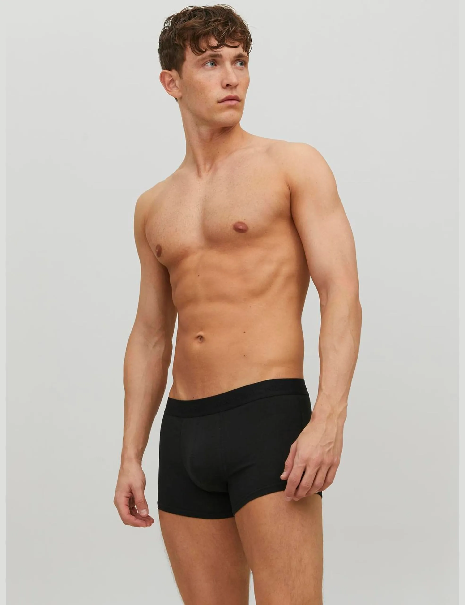 Jack & Jones Boxer da uomo, confezione da 3 pezzi, misto cotone, Multicolore, XXL - immagine 2