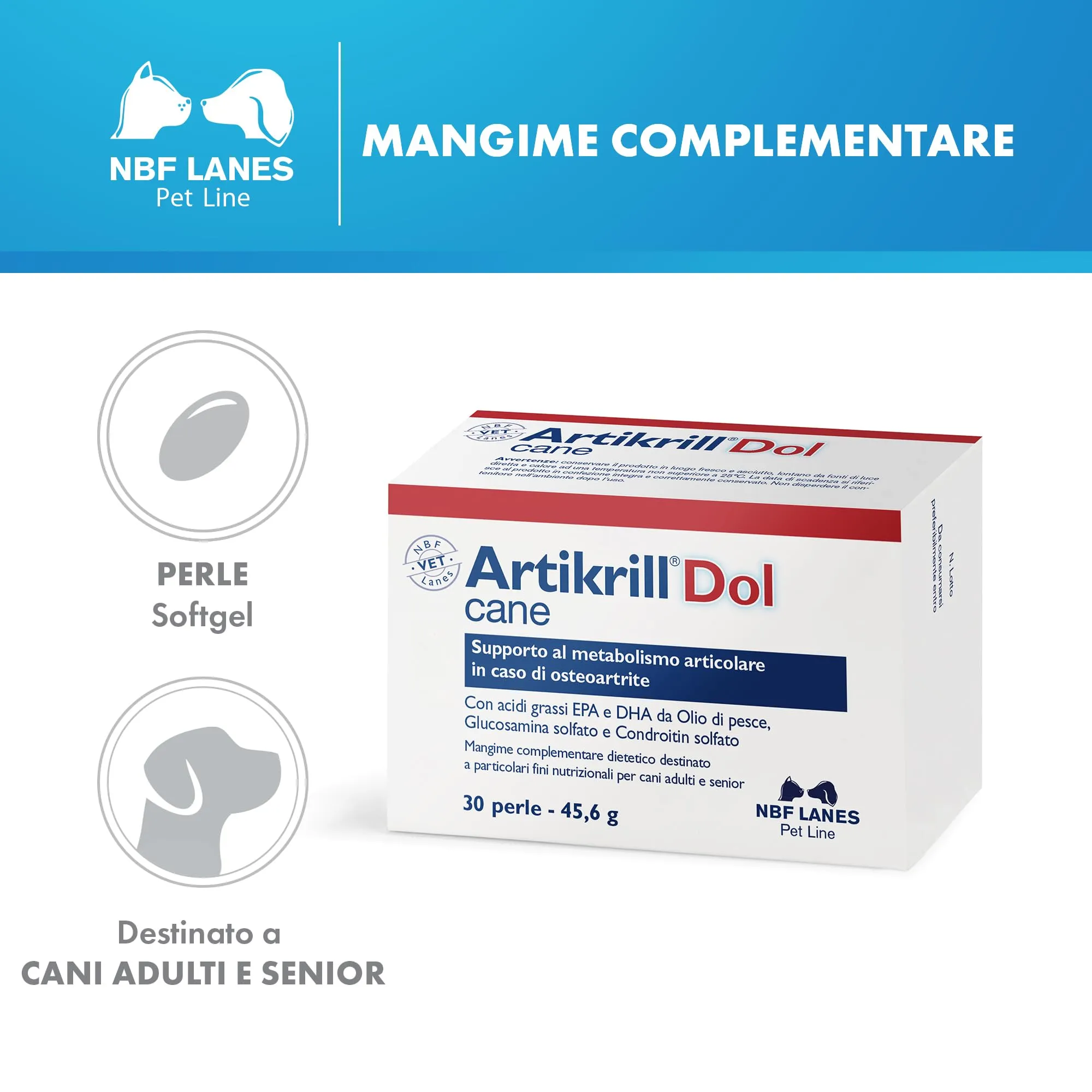 NBF Lanes Artikrill Dol Cane, 30 Perle - immagine 2