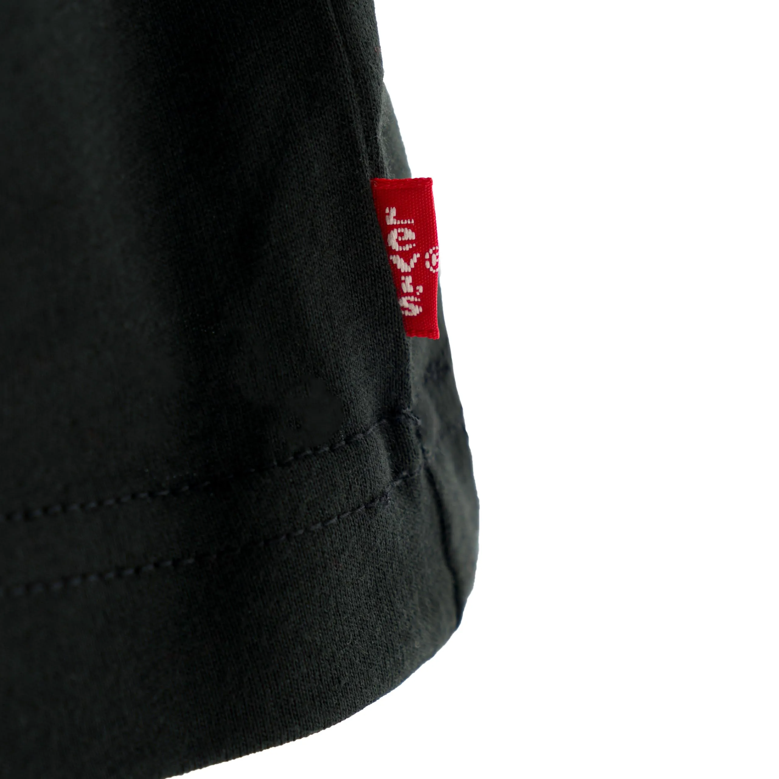 Levi's Kids Boys Batwing Long Sleeve T-shirt - Black - immagine 4