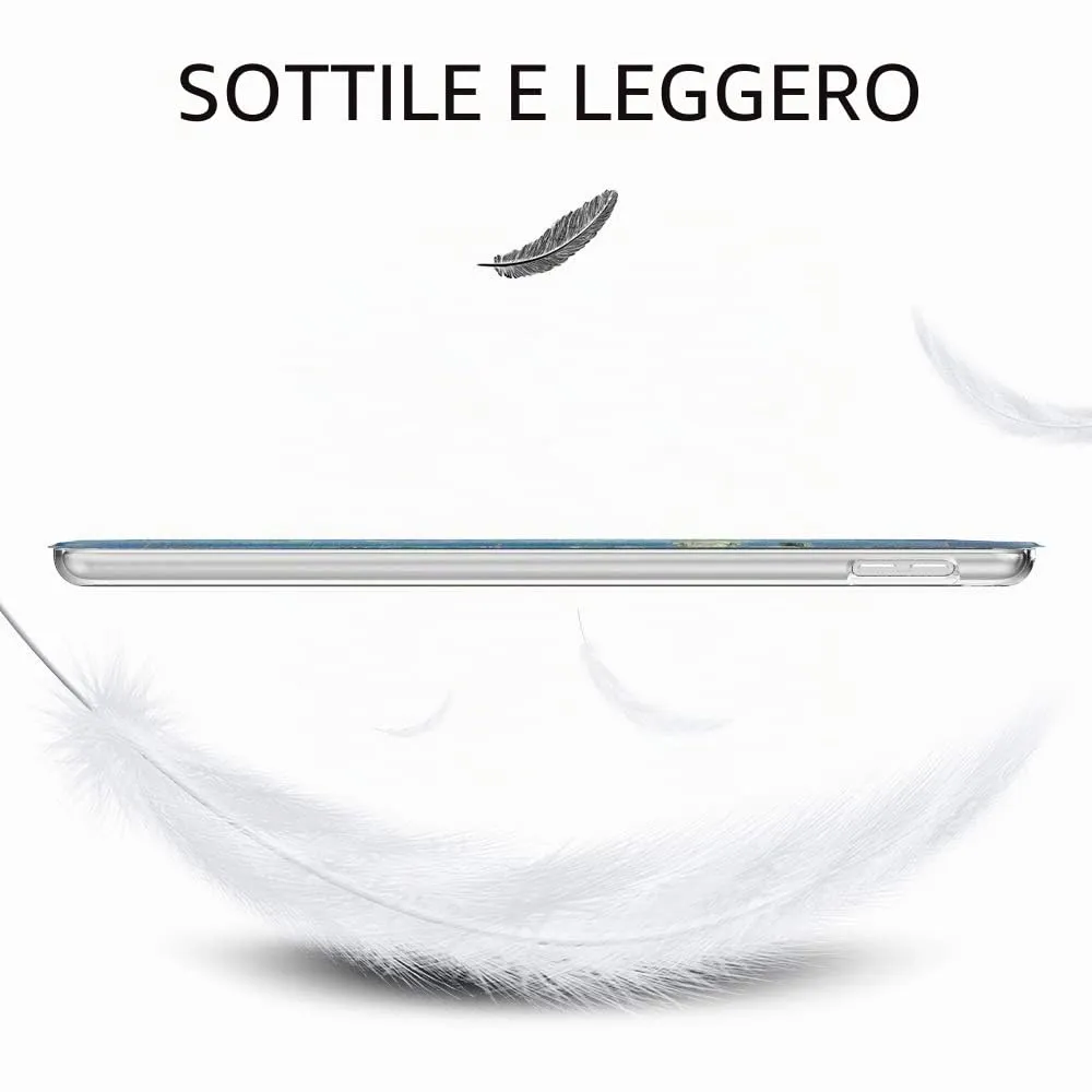 MoKo Cover for iPad 9th/8th/7th Gen 10.2 inch (2019-2021), Fiori di Mandorlo - immagine 8
