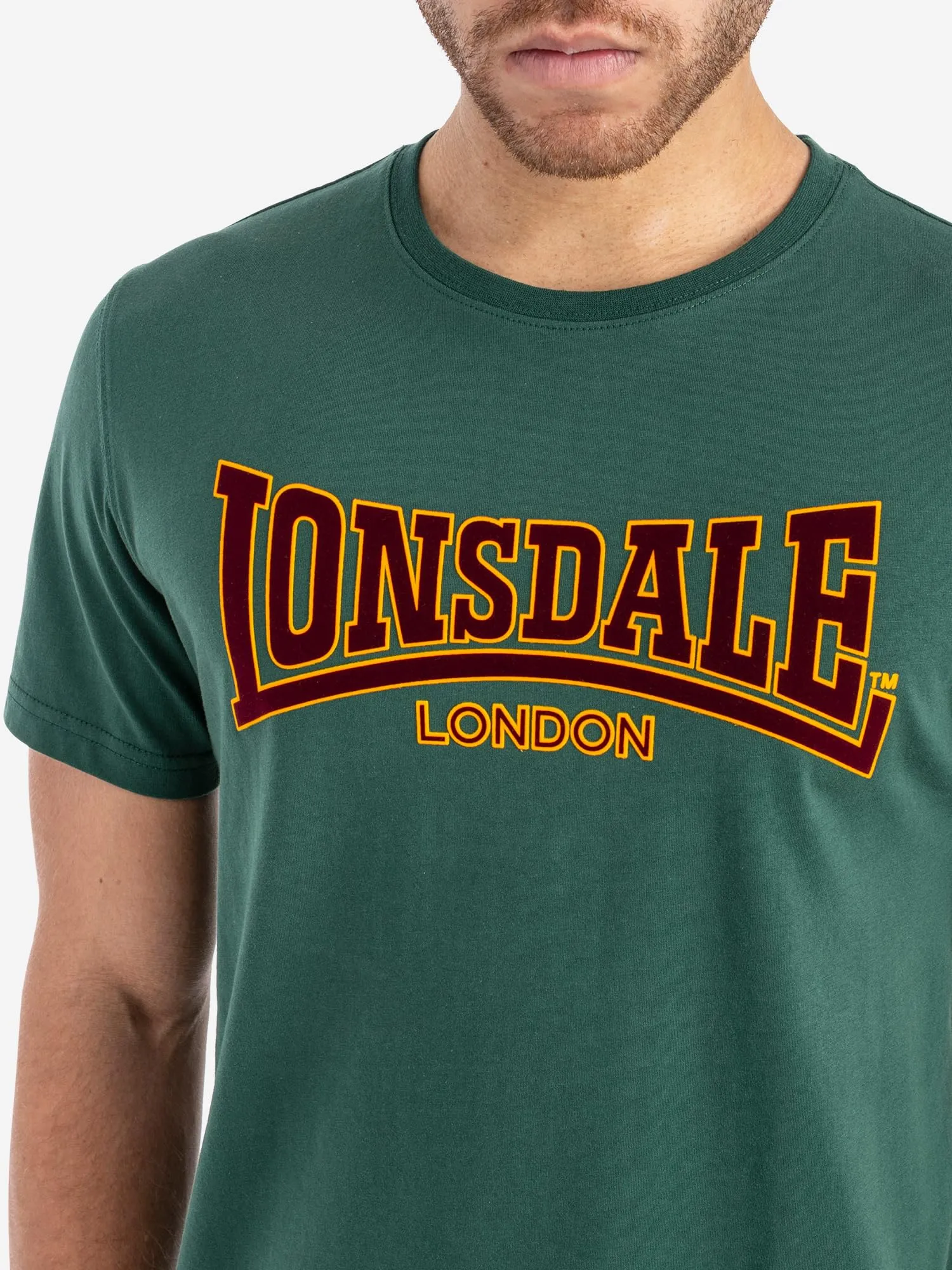Lonsdale London Classic Mens T-Shirt Tank Top - Bottlegreen, Large - immagine 3