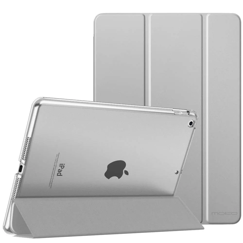 MoKo Cover for iPad 9th/8th/7th Gen (2019-2021), Argento - immagine 1