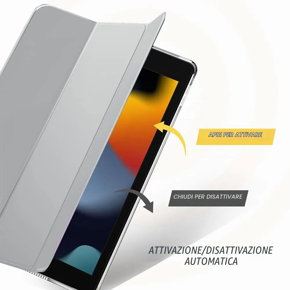 MoKo Cover for iPad 9th/8th/7th Gen (2019-2021), Argento - immagine 5