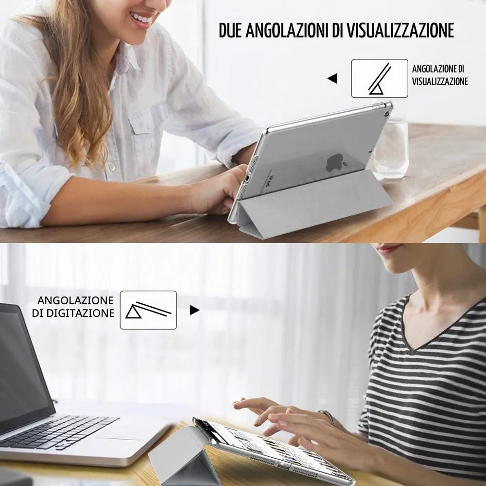 MoKo Cover for iPad 9th/8th/7th Gen (2019-2021), Argento - immagine 6