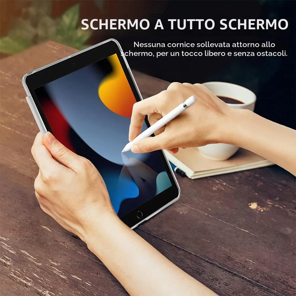 MoKo Cover for iPad 9th/8th/7th Gen (2019-2021), Argento - immagine 7
