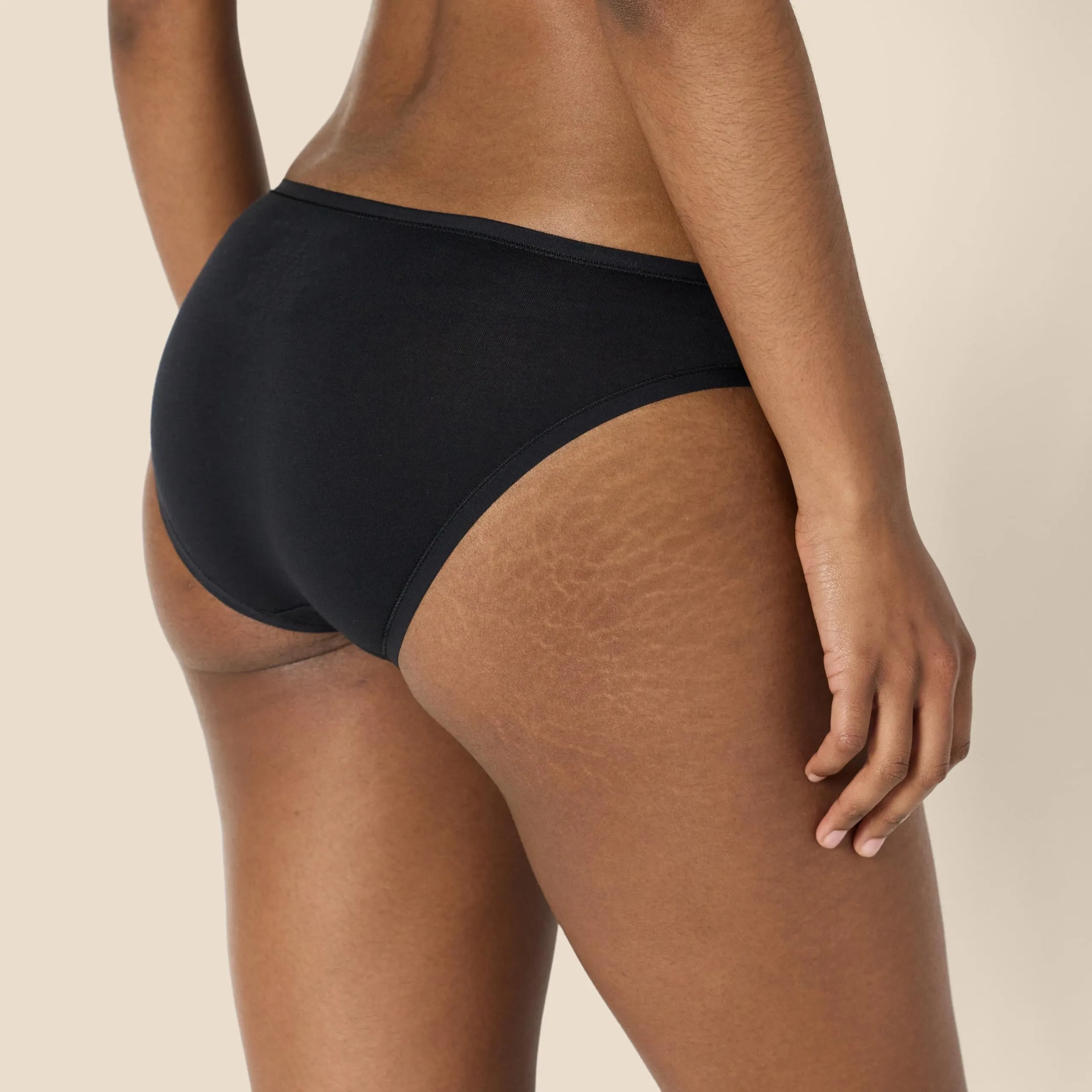 Amazon Essentials Slip Bikini in Cotone, Pacco da 6, Nero, 3XL Plus - immagine 3