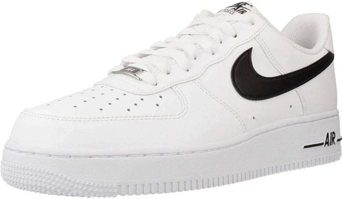 Nike Air Force 1 '07 An20 Men's Basketball Shoes - White Black, 45 EU - immagine 1