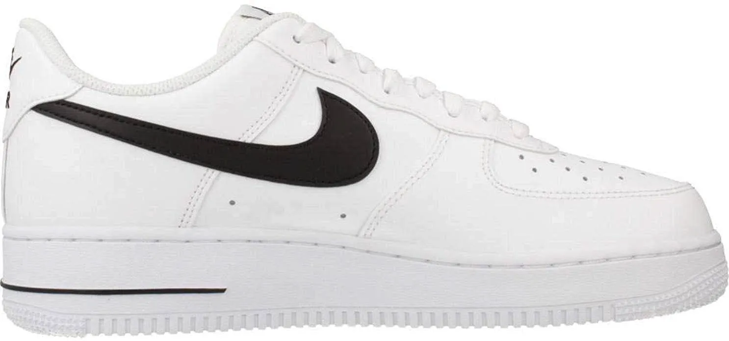 Nike Air Force 1 '07 An20 Men's Basketball Shoes - White Black, 45 EU - immagine 2