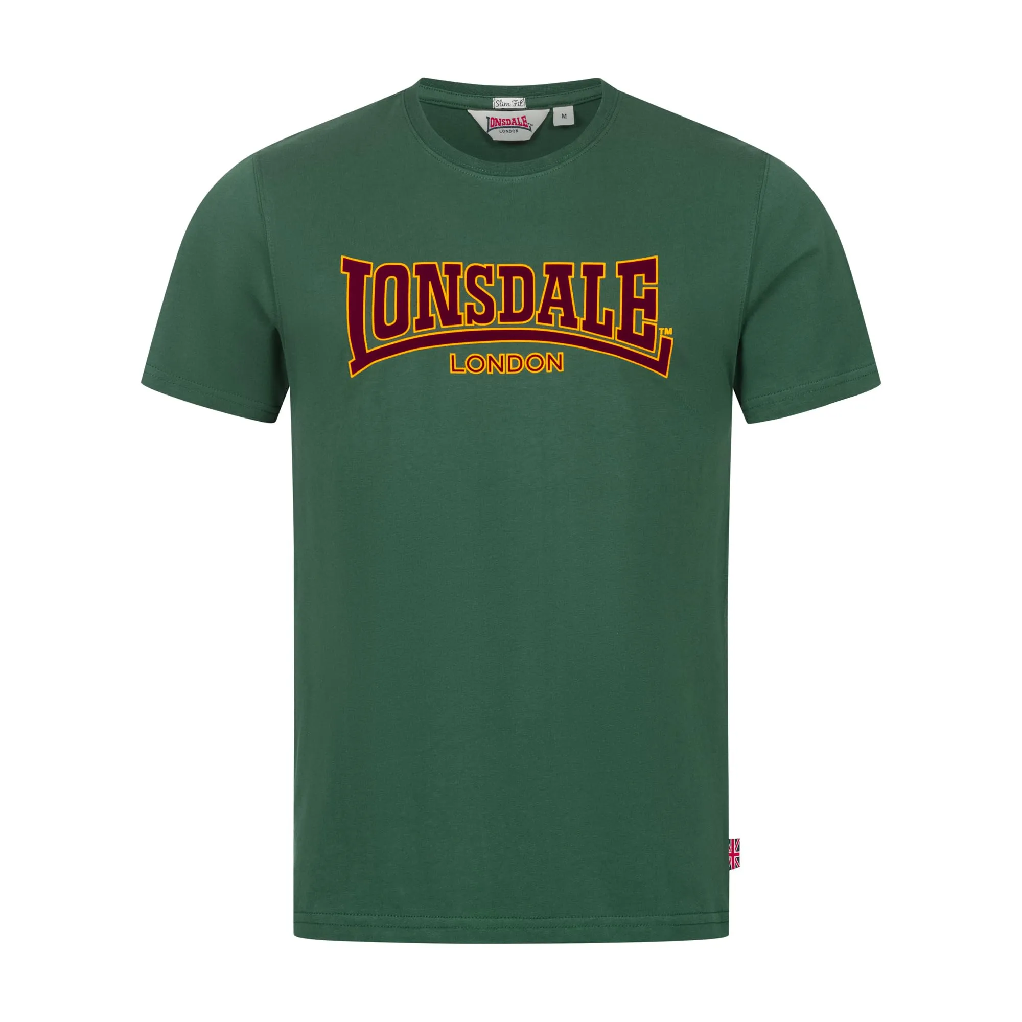 Lonsdale London Classic T-Shirt, Green, XXL - immagine 9