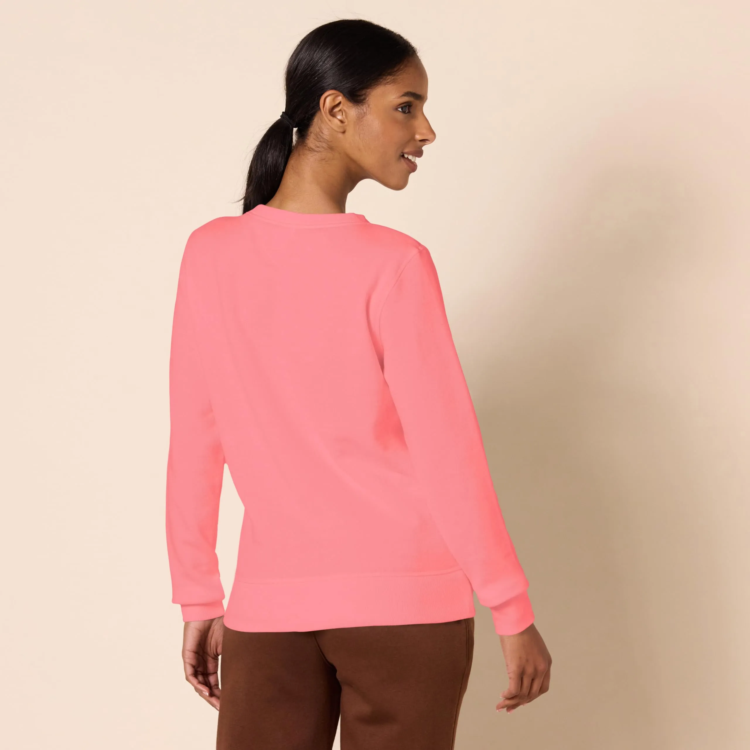 Amazon Essentials Felpa in Pile Girocollo Donna, Rosa Corallo, S - immagine 2