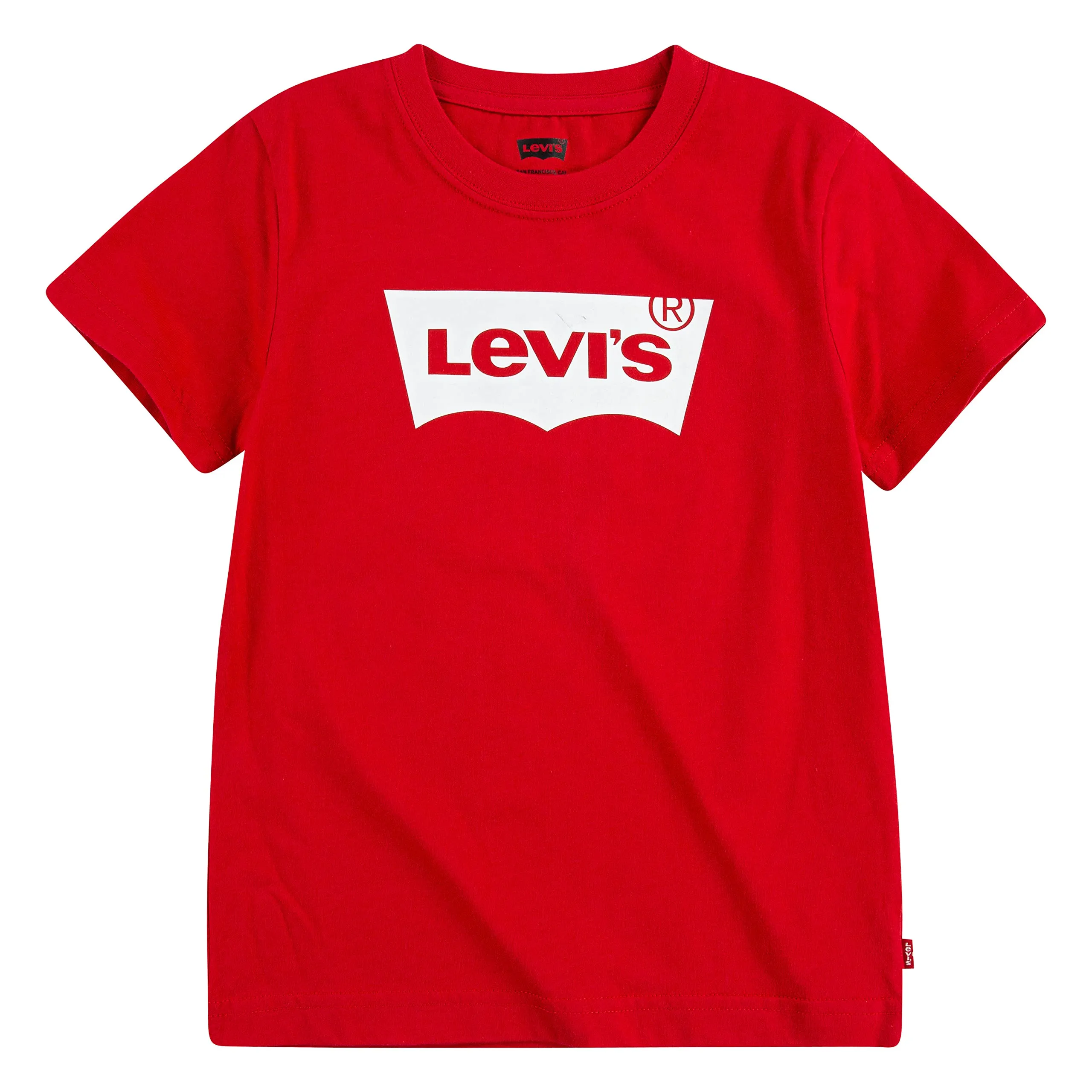 Levi's Batwing Tee T-shirt, Rosso (Super Red), 4 anni - immagine 1