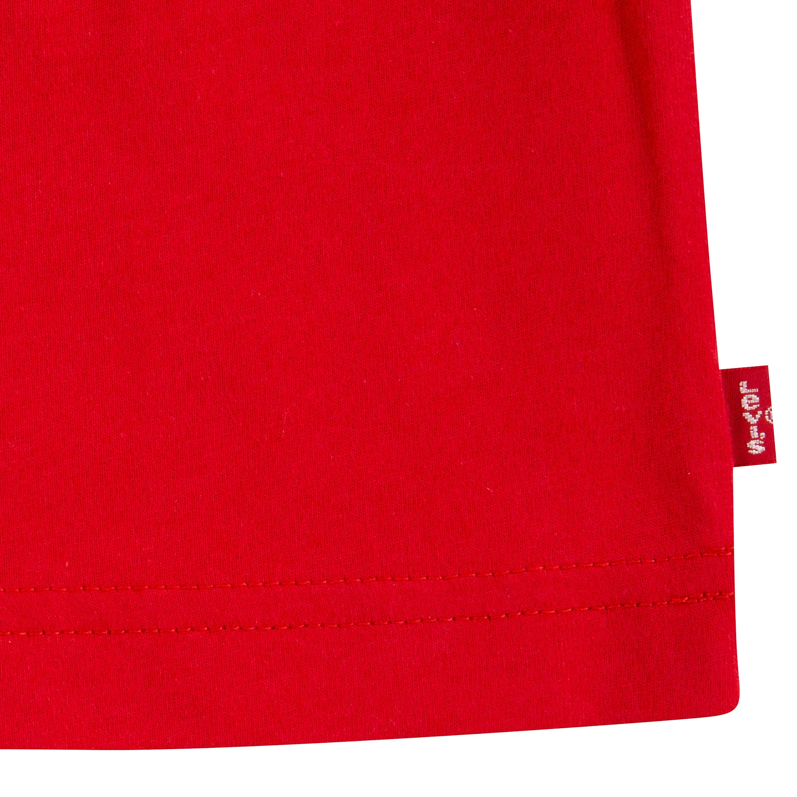Levi's Batwing Tee T-shirt, Rosso (Super Red), 4 anni - immagine 4