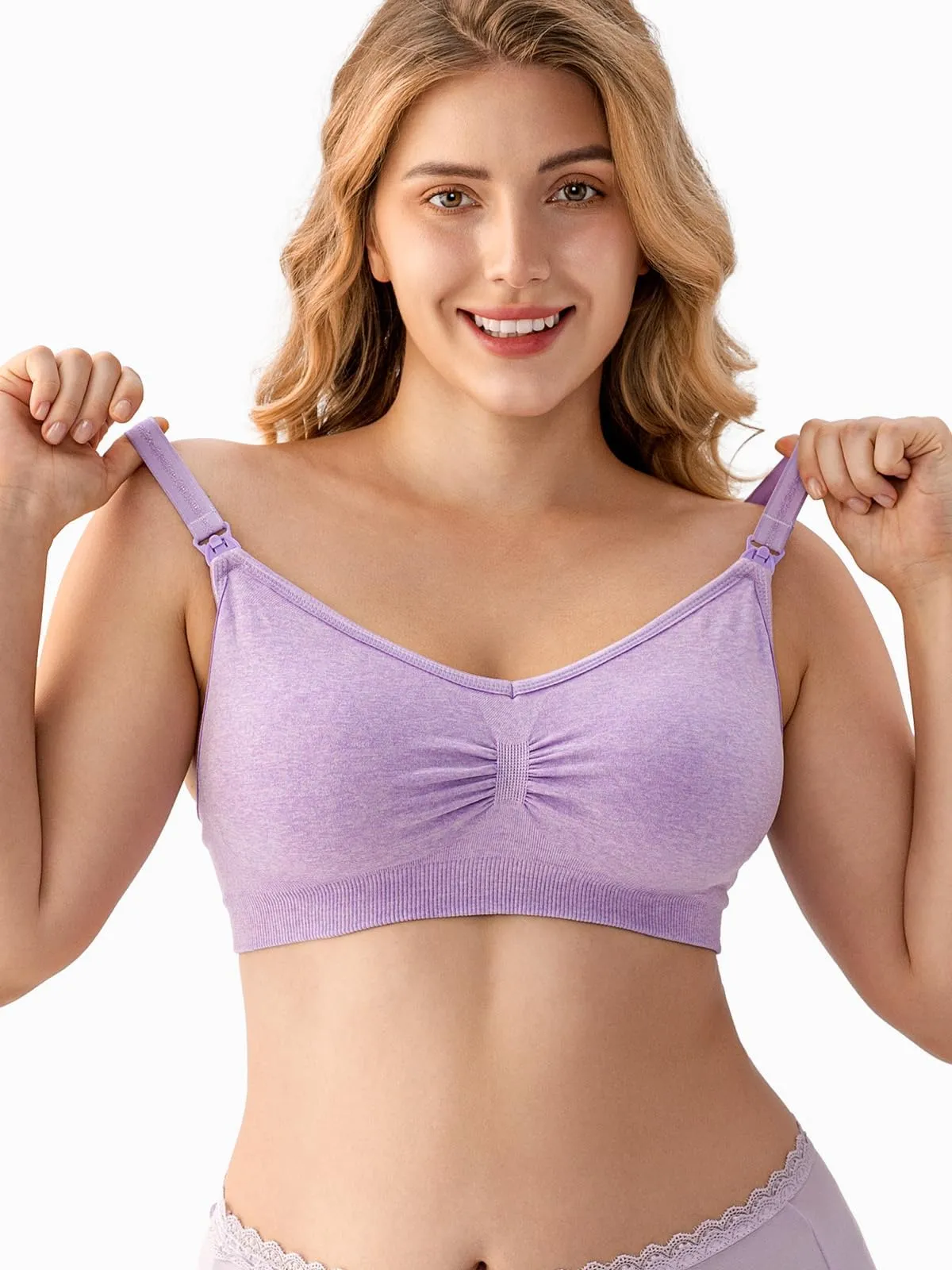 HBselect Set 3 Reggiseni Allattamento con Estensioni, Donna - immagine 8