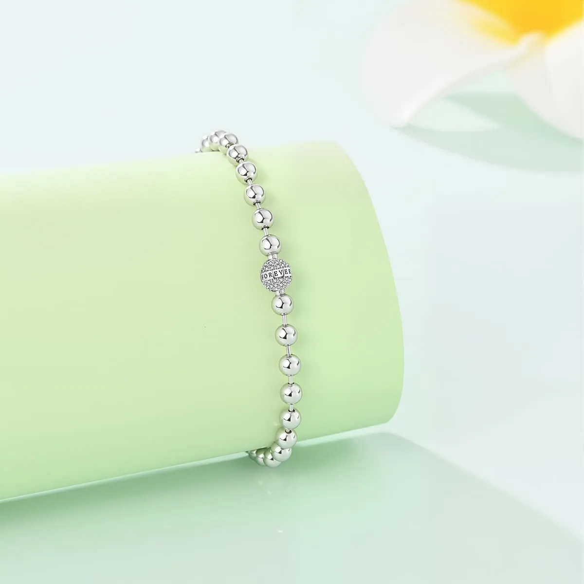 Pandach Bracciale Snake in Argento Sterling 925 per Ciondolo, 17cm - immagine 3