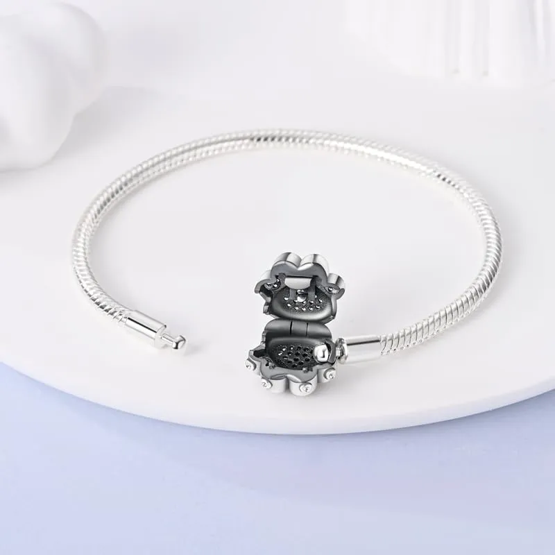 Pandach Bracciale Snake in Argento Sterling 925 per Ciondolo, Compatibile con Pandora, 18cm - immagine 3