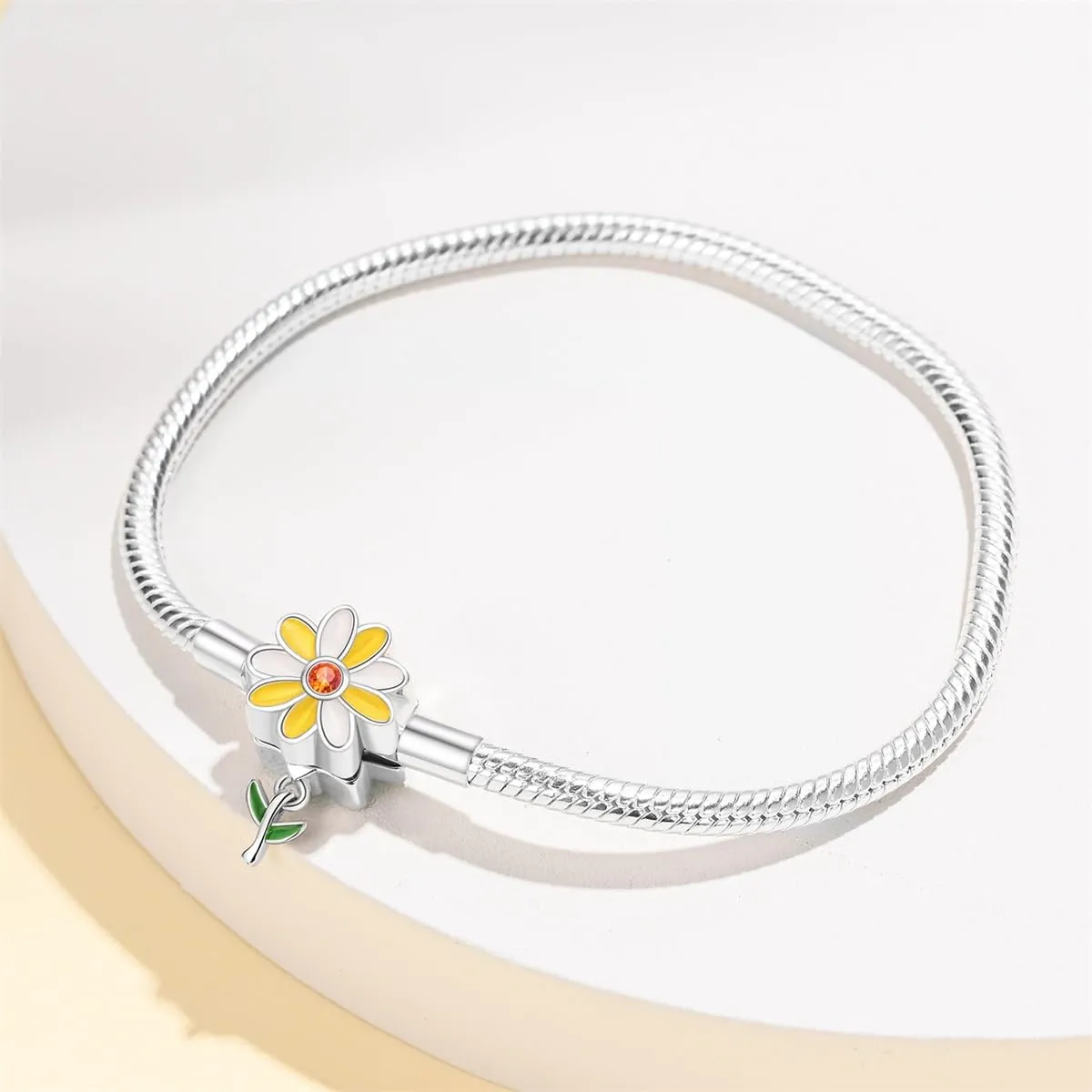 Pandach Bracciale Donna Snake in Argento Sterling 925 Compatibile con Pandora, 17cm - immagine 3