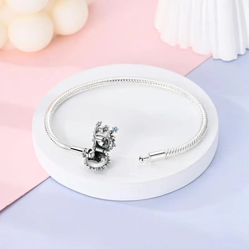 Pandach Bracciale Snake in Argento Sterling 925 per Donna, Compatibile con Pandora, 18cm - immagine 3