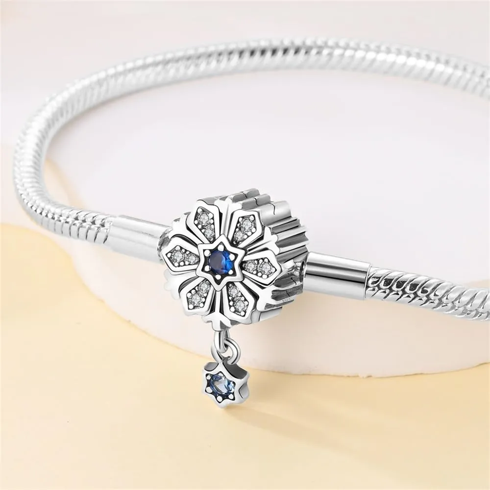 Pandach Bracciale Snake in Argento Sterling 925 per Ciondoli, Compatibile con Pandora, 19cm - immagine 3
