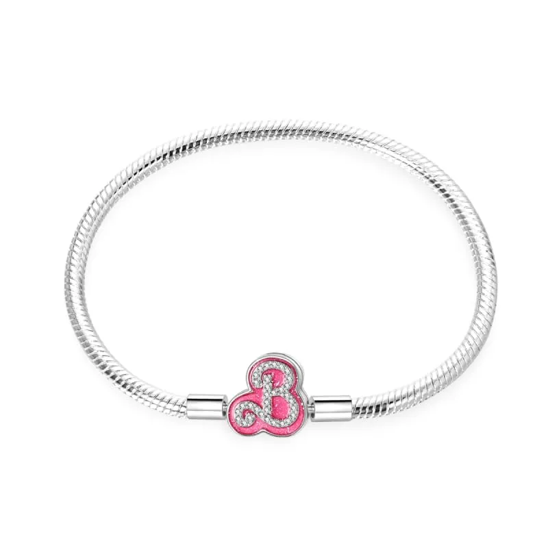 Pandach Bracciale Snake in Argento Sterling 925 per Ciondolo, Compatibile con Pandora, 19cm - immagine 1