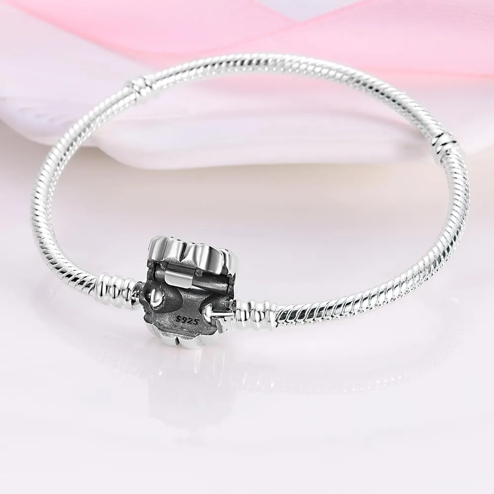 Pandach Bracciale Snake in Argento Sterling 925 per Ciondolo, 18cm - immagine 2