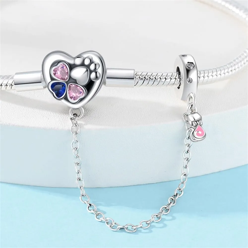 Pandach Bracciale Snake in Argento Sterling 925 per Ciondolo, Compatibile con Pandora, 20cm - immagine 2