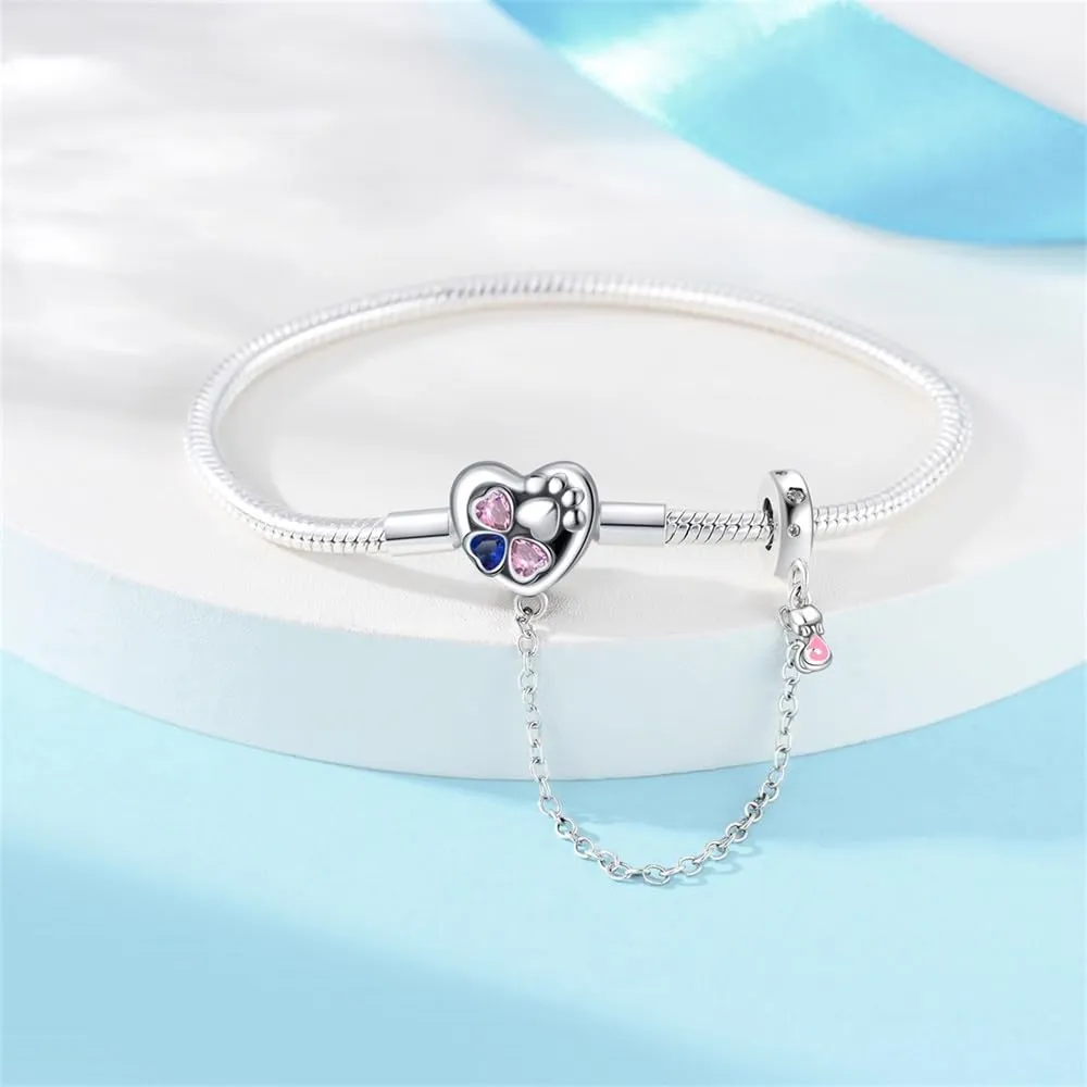 Pandach Bracciale Snake in Argento Sterling 925 per Ciondolo, Compatibile con Pandora, 20cm - immagine 3
