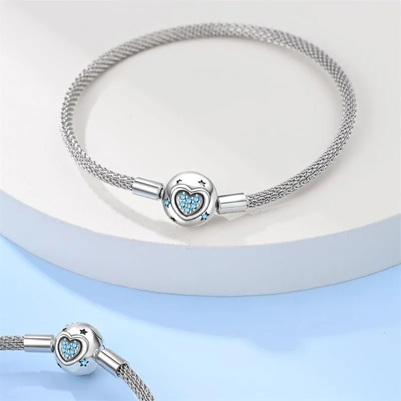 Pandach Bracciale Snake in Argento Sterling 925 Compatibile con Pandora, 17cm - immagine 3