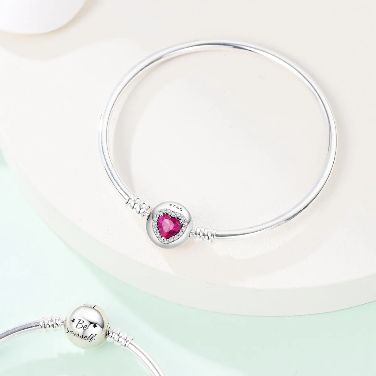 Pandach Bracciale Donna Snake in Argento Sterling 925 Compatibile con Pandora, 17cm - immagine 3