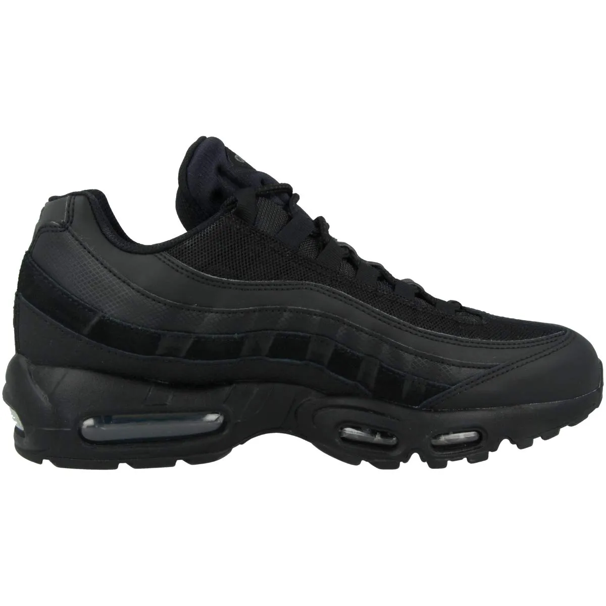 Nike Air Max 95 Essential Black/Black/Dk Grey CI3705-001 - immagine 3