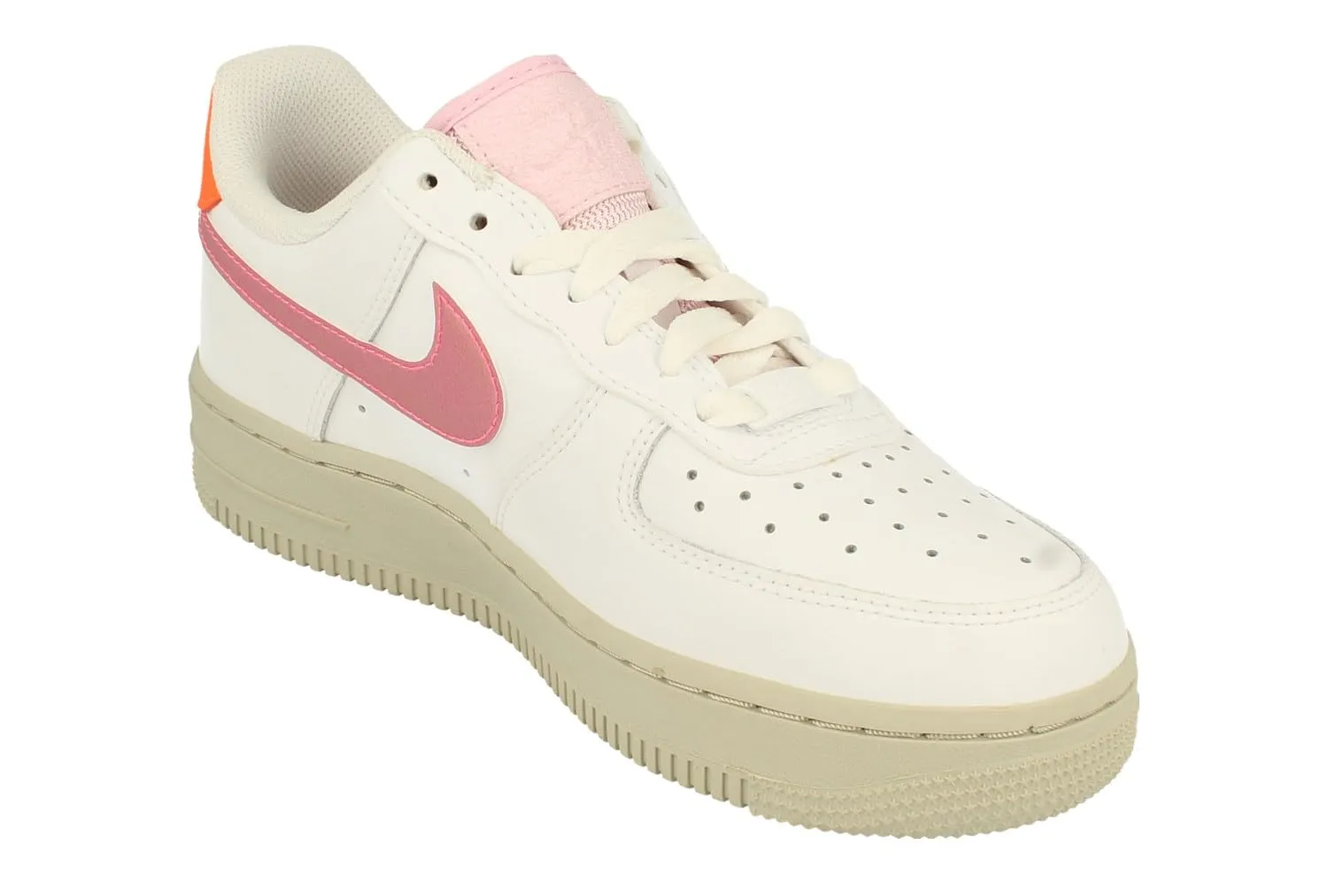 Nike Air Force 1 '07 Women's Basketball Shoes - White Digital Pink Pink Foam - 37.5 EU - immagine 4
