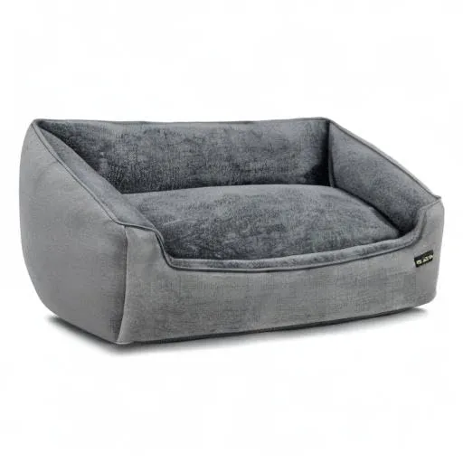 Feandrea Cuccia per Cani in Simil Lino, Taglia XL, 110 x 75 x 27 cm, Grigio Chiaro PGW12GG - immagine 10