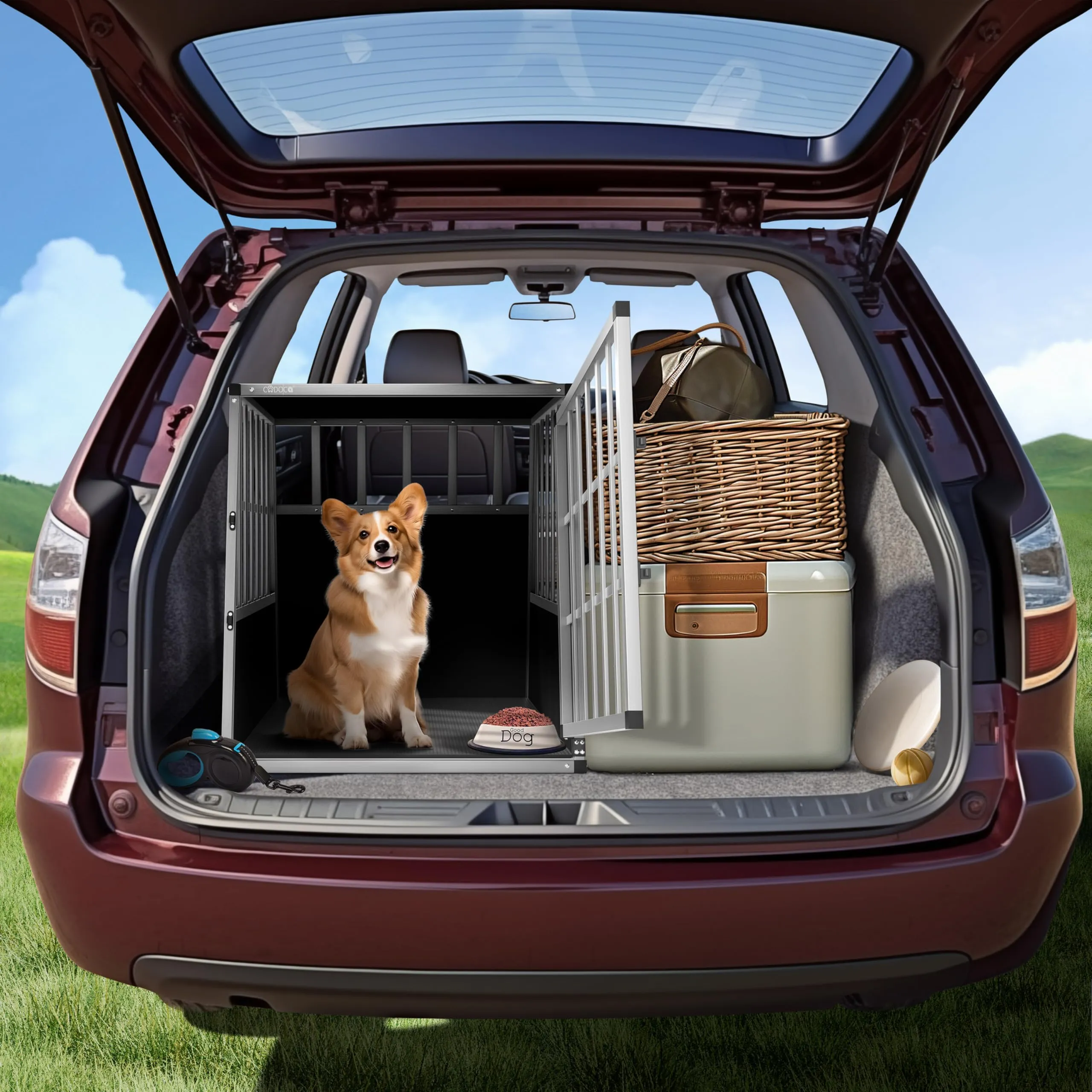 Cadoca Trasportino Cani L 66x90x72cm - immagine 8