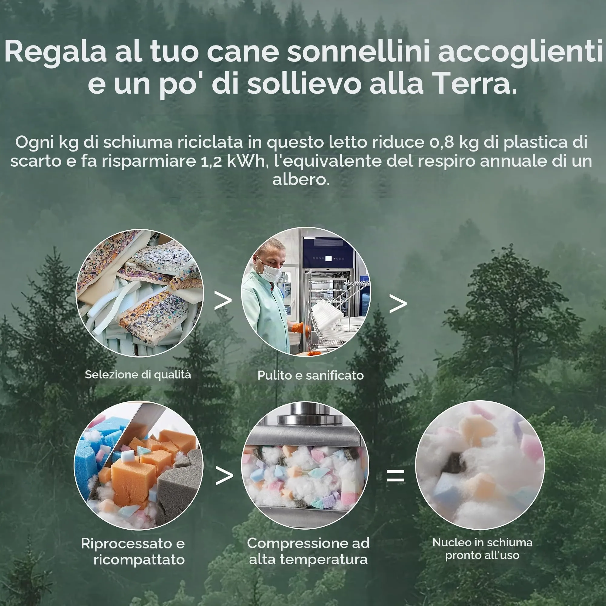 Bedsure SupportMax Cuccia Cani XL, 106x76cm, Marrone - immagine 6
