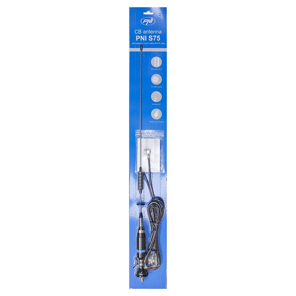 PNI Escort HP 6500 ASQ Radio Station Pack with S75 Antenna, 4W, 12V - immagine 2