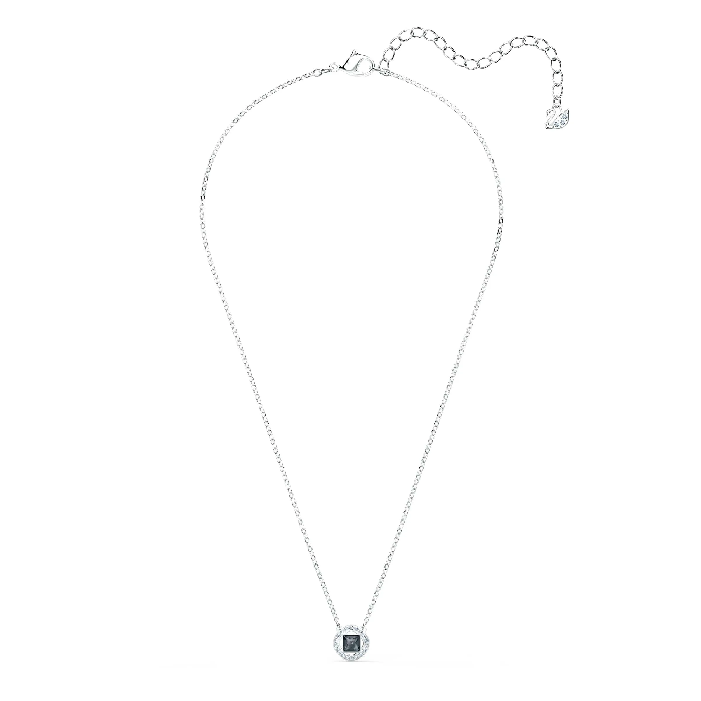 Swarovski Una Angelic Set, Grey, Rhodium Plated - immagine 2