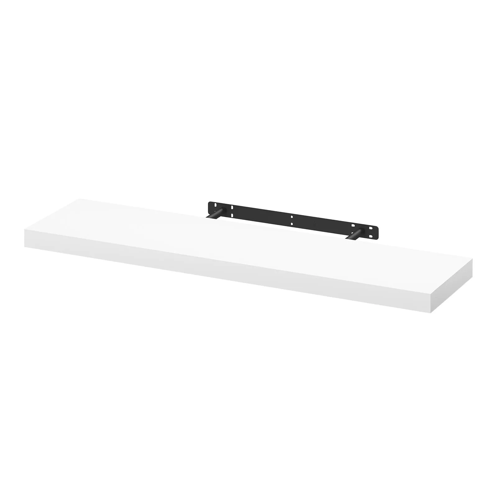 WOLTU Mensola da Muro Rettangolare in Legno Bianco 90cm RG9370ws - immagine 1