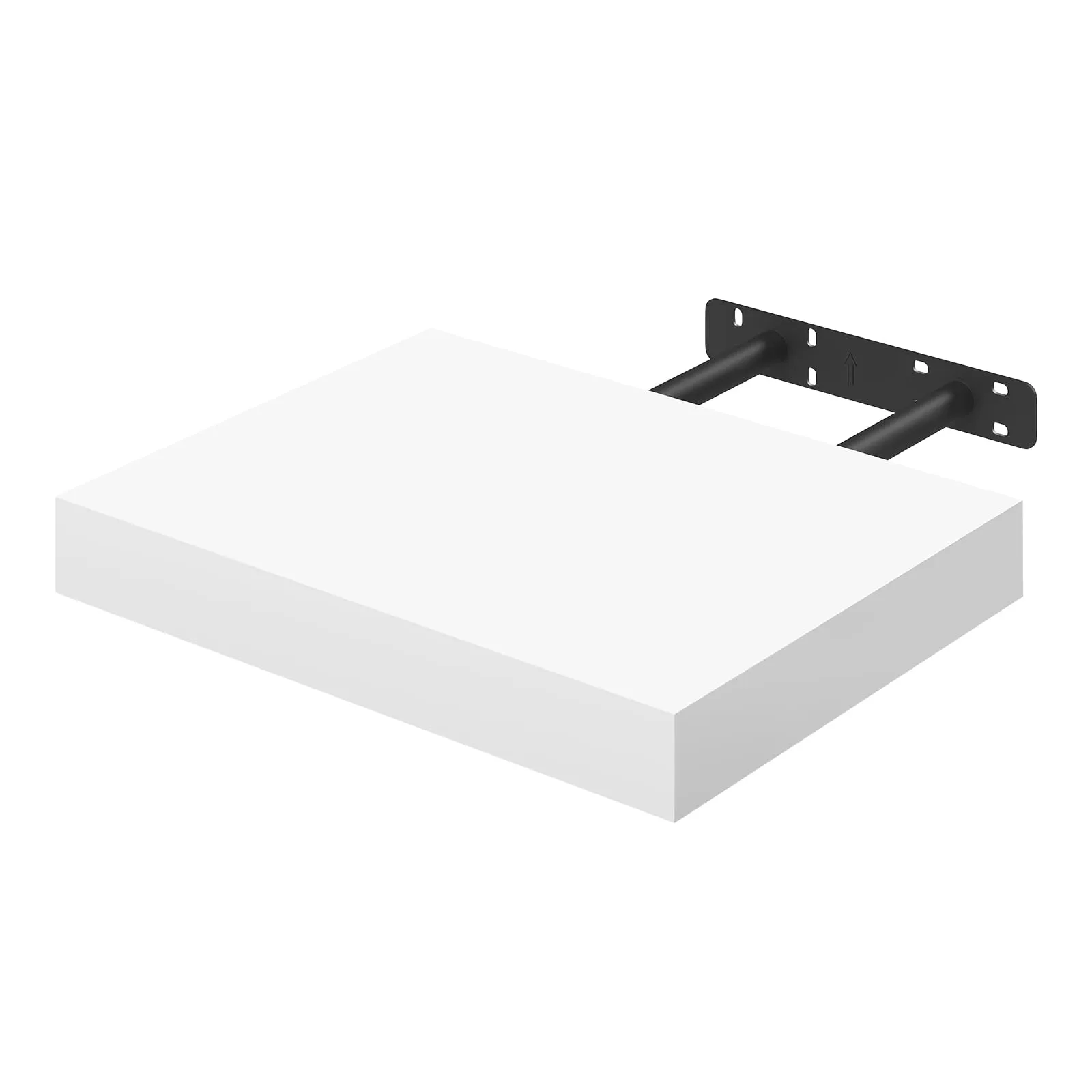WOLTU Mensola da Muro Rettangolare in Legno Bianco 30cm RG9371ws - immagine 1
