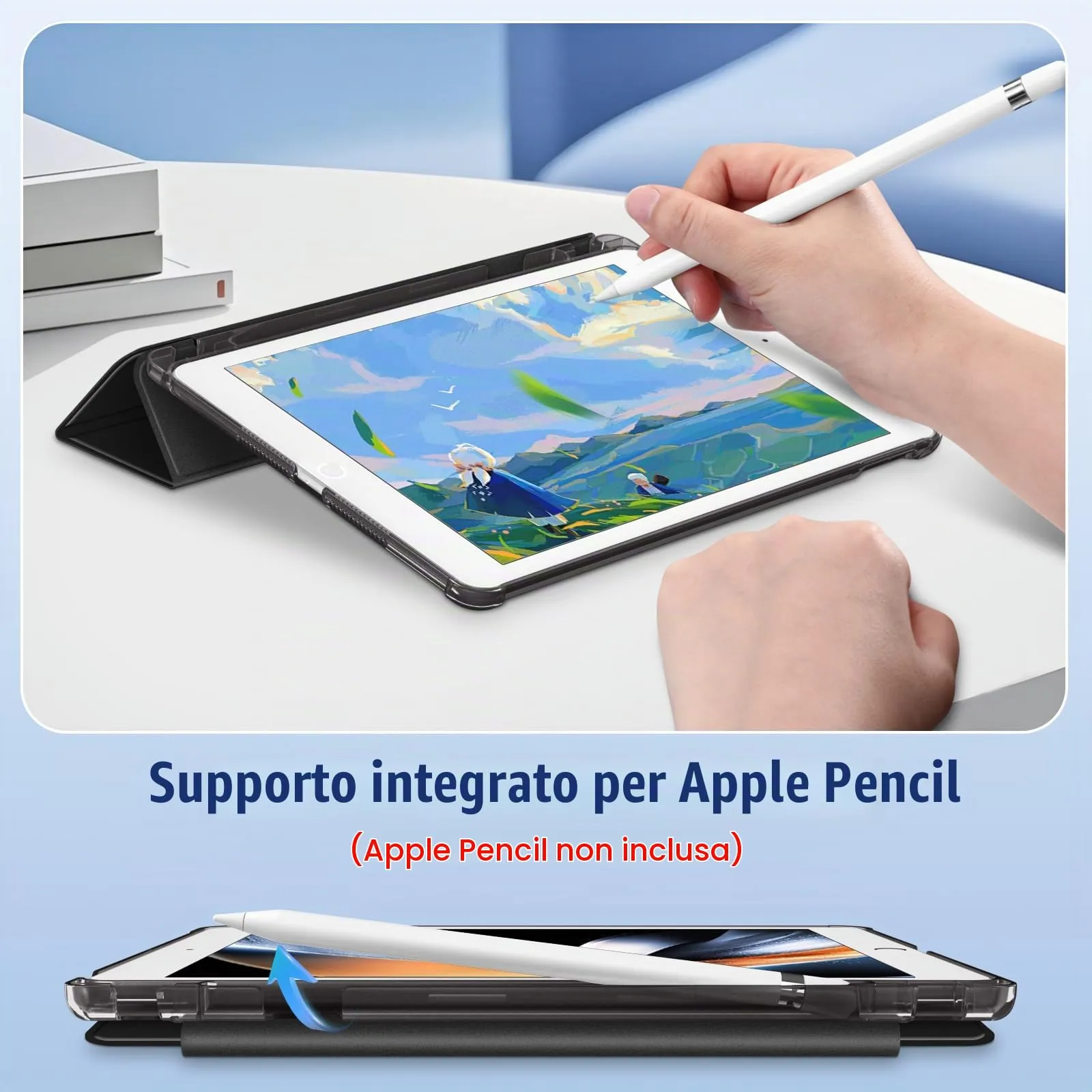 FINTIE Cover per iPad 10,2 Pollici (9a/8a/7a Generazione, 2019-2021) - immagine 6