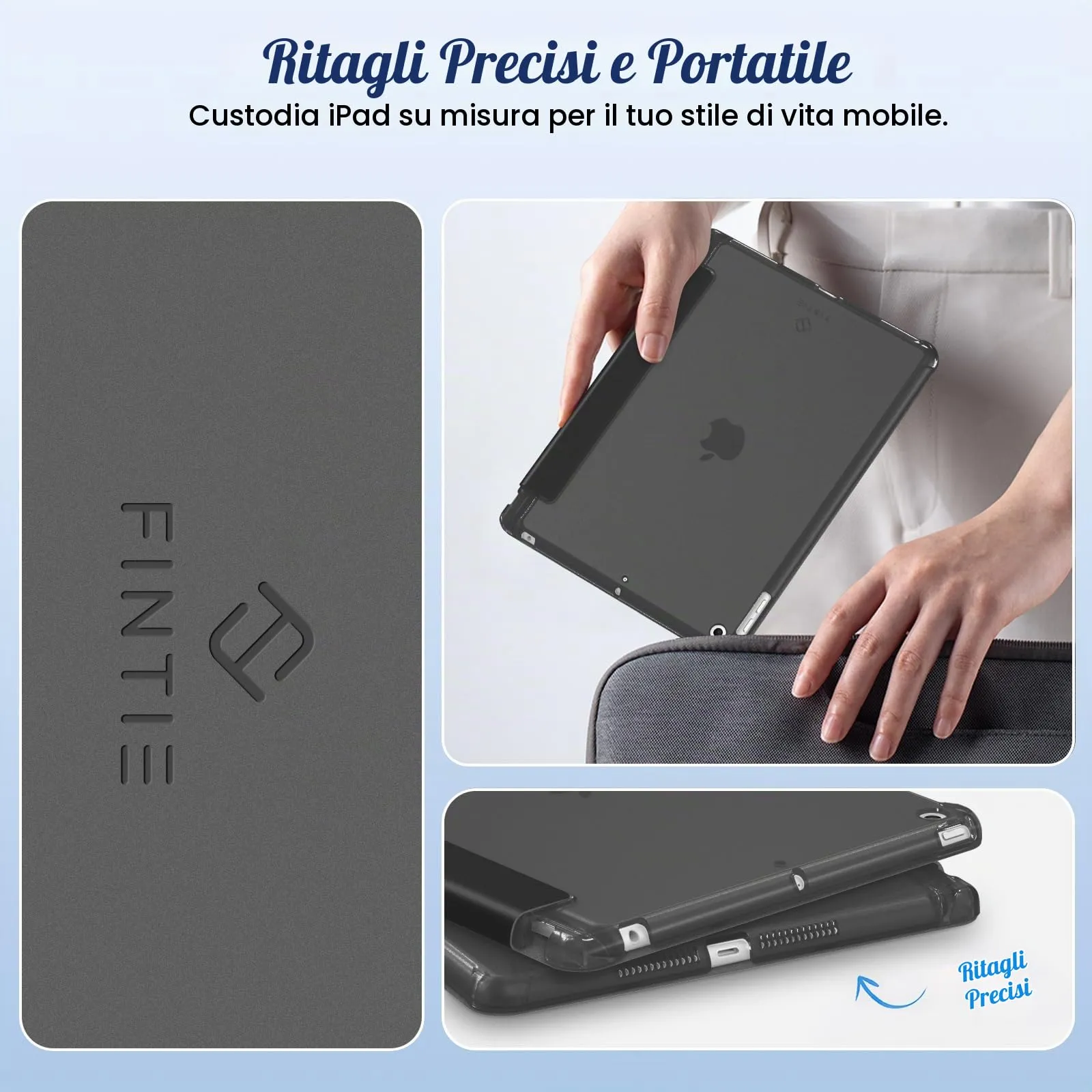 FINTIE Cover per iPad 10,2 Pollici (9a/8a/7a Generazione, 2019-2021) - immagine 7