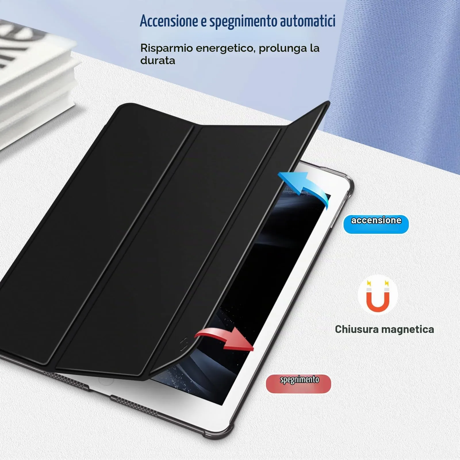 FINTIE Cover per iPad 10,2 Pollici (9a/8a/7a Generazione, 2019-2021) - immagine 8